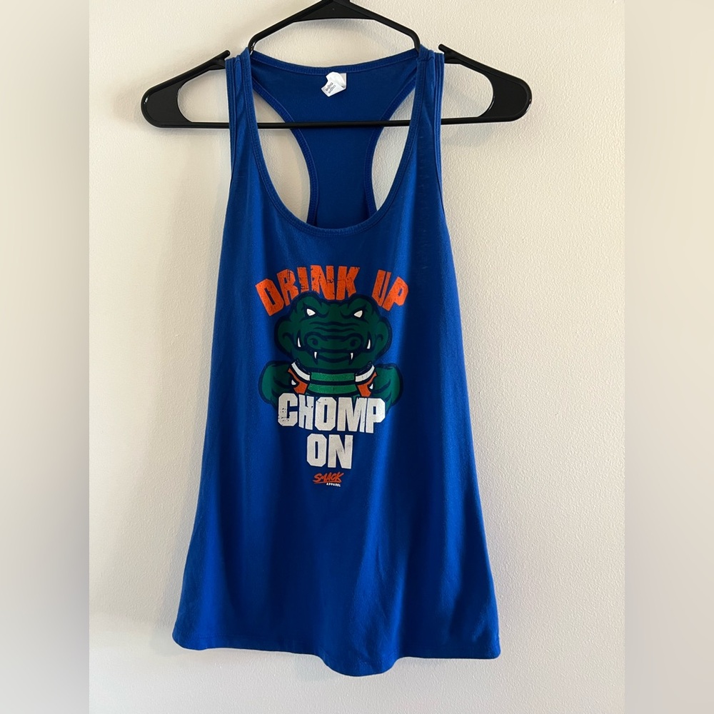 Ladies UF Florida Gators Tank Top Blue